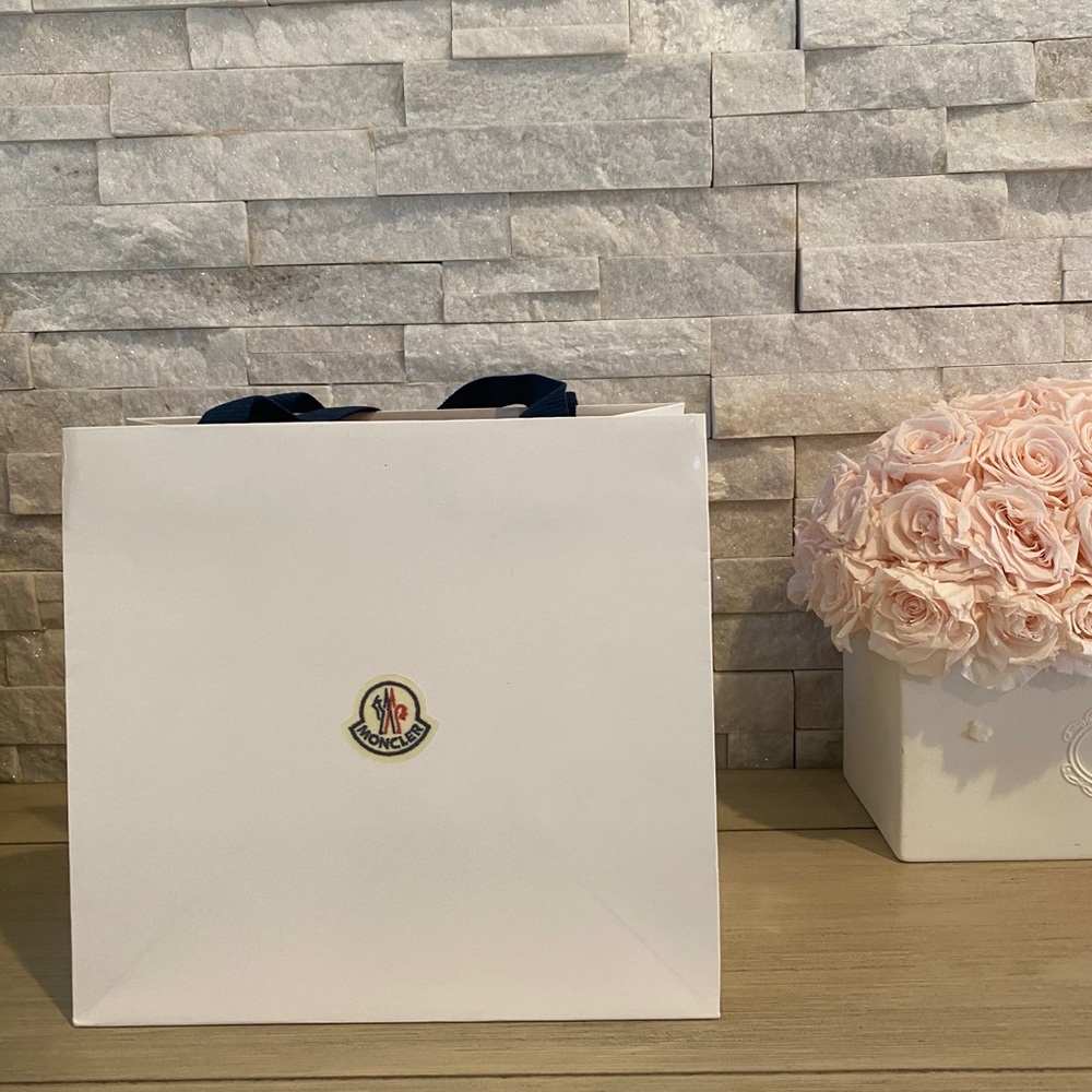 Moncler shopping bag